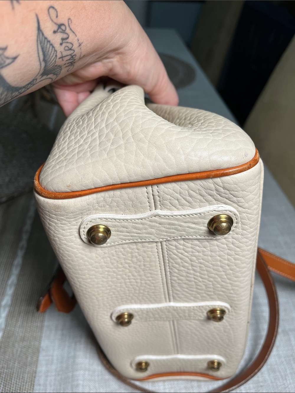 Vintage Dooney & Bourke AWL Essex Top Handle Tote with Wallet. - Picture 7 of 11